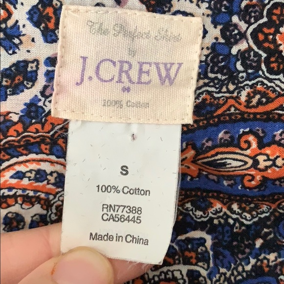 J.Crew The Perfect Shirt - Picture 3 of 3